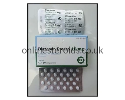 BUY DIAZEPAM 10MG X 30 TABS (valium) by Prodes/Kern Pharma