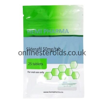 Hemi Pharma Viagra 50mg/25 Tabs
