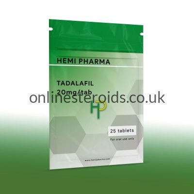 Hemipharma Tadalafil 20mg Tablets