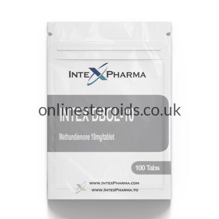 Intex Pharma Dbol 10mg x 100 tabs (Dianabol)