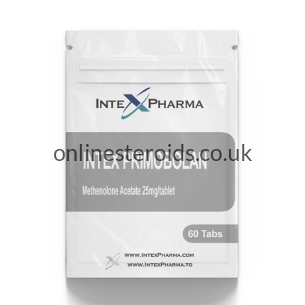 Intex Pharma Primobolan 25mg x 60 tabs