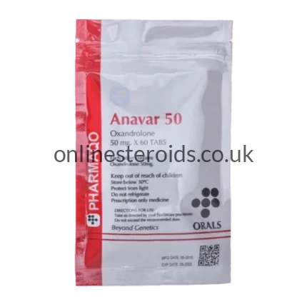 Pharmaqo Labs – ANAVAR 50MG X 60