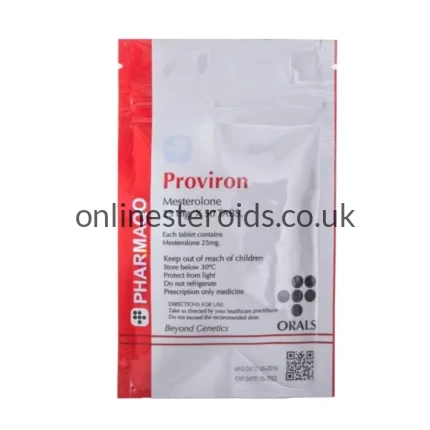 Pharmaqo Labs – PROVIRON 25MG X 50